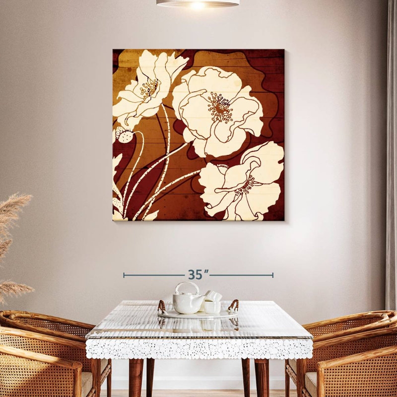 Harnek, fleur d'automne, H 39 po x l 39 po