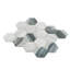 Aloha 2.8 in. x 2.8 in. Honeycomb Matte Tile-61485200