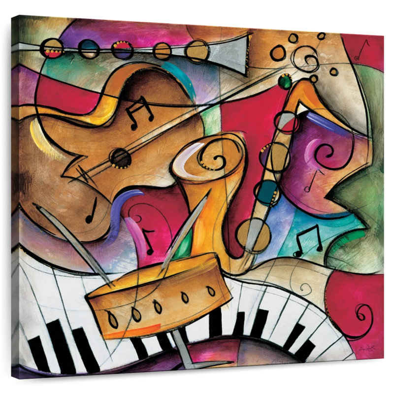 Abarca Jazz It Up II, H 10 po x l 10 po