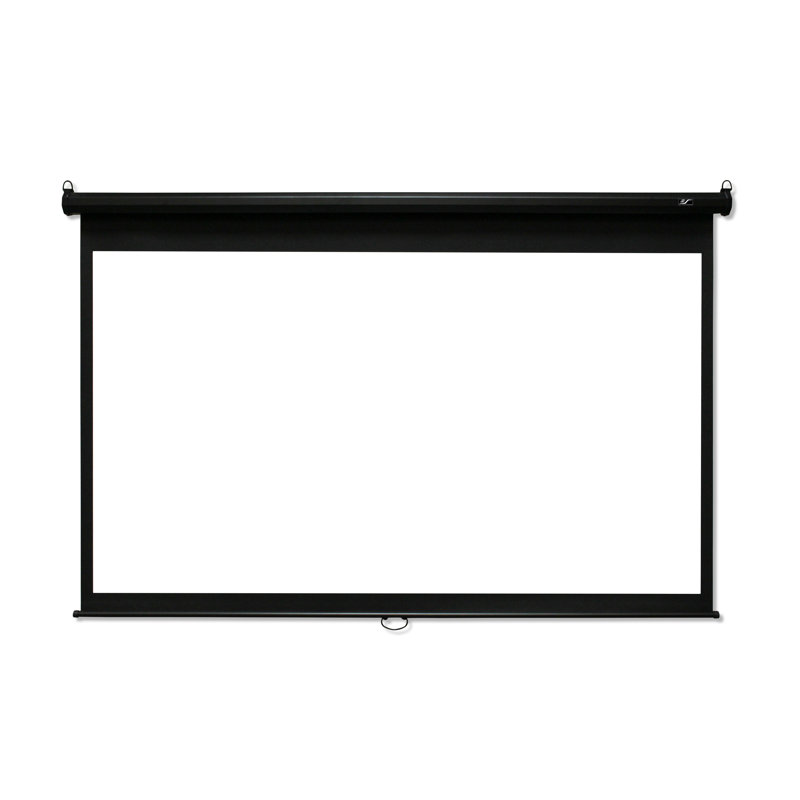 Manual B Series 110" diag. 16:9 black case Wall/ Ceiling Projector Screen