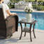 Ensemble de meubles de patio d'extérieur 3 pièces Layinsun-107879300-107879302