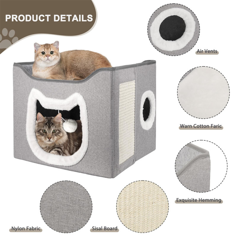 Nylon, Sisal Nest Pet Bed