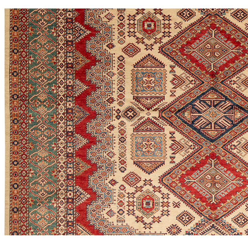 Oriental Area Rug in Green