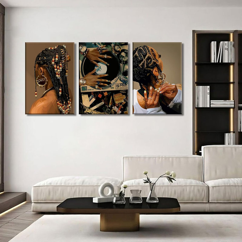 3 Piece Wrapped Canvas Print