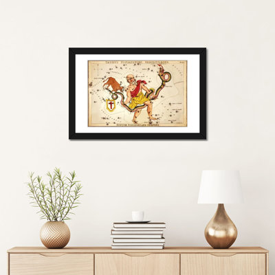 « ophiuchus, 1825 » par reproduction d’art sur toile Sidney Hall