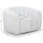 Fauteuil pivotant de 38 po de large Iyari
