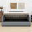 Upholstered Daybed Frame with Under-Bed Storage