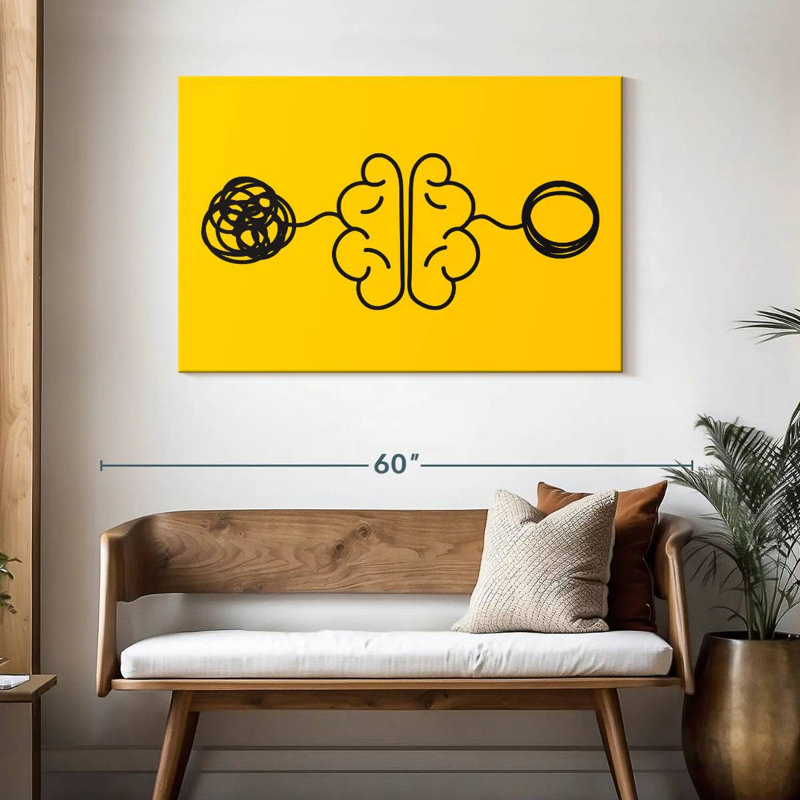 Alcaraz Untangle Your Thoughts, 30" H x 45" W
