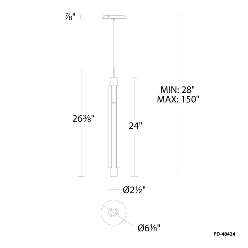 Saber 1 - Light LED Pendant