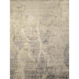 Contemporary One-of-a-Kind Rectangle 7'10" X 10'1" Hand Knotted Area Rug