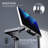 VIVO Single Laptop Desk Mount, STAND-V001UVM