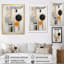 «Energy of Possoss», art abstrait rétro sur toile géométrique moderne sur toile-937329024-937329029