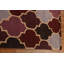 Tapis oriental à motif treillis marocain Celica touffeté à la main 8 x 11