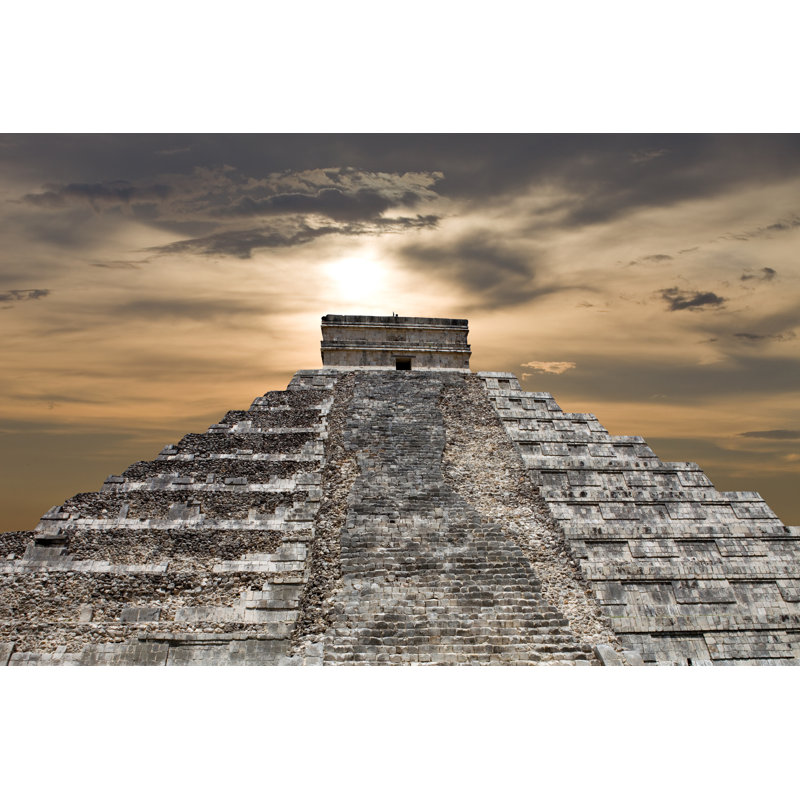 Corsaut Chichen Itza - Wrapped Canvas Print, 61cm H x 91cm W x 3.8cm D