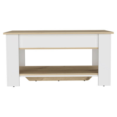 Table de rangement, tablette de table extensible, tablette inférieure, pour le salon