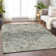Premium Machine Washable Prisco Silver Rug