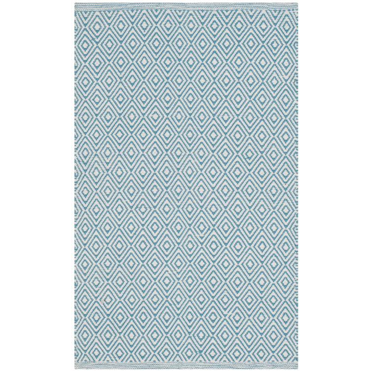 Dryden Hand Woven Cotton Geometric Rug