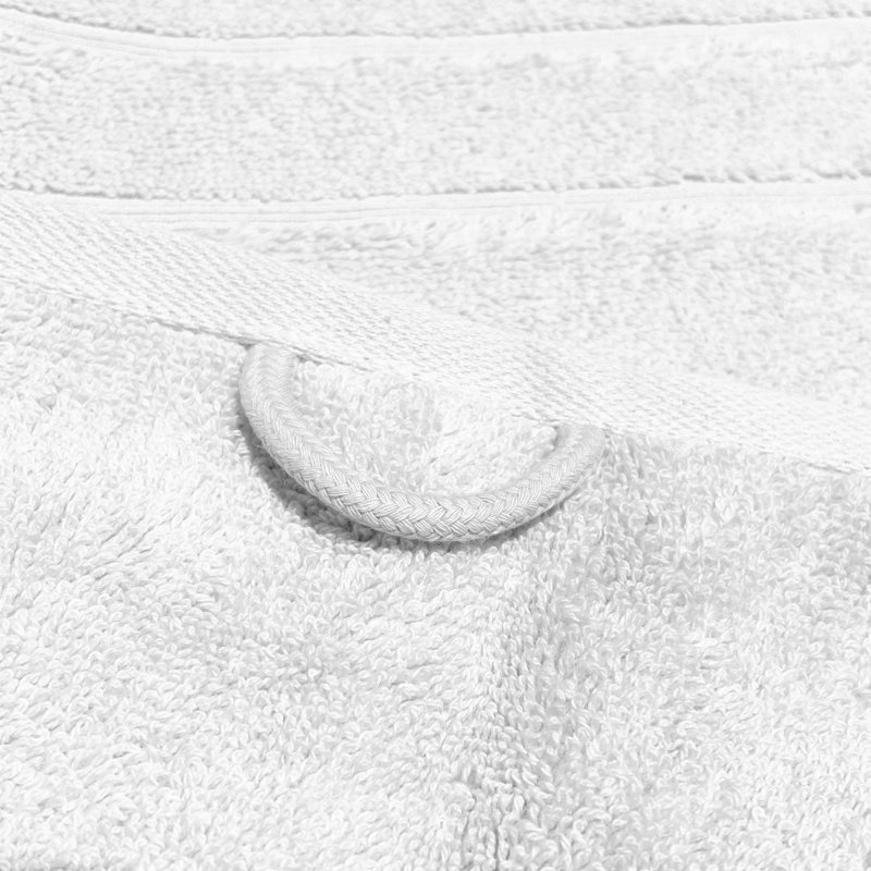 Hotel Luxury Bath Towel - Premium Heavyweight, White