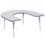 Table d'activité 60 "x 66" en forme de T avec pieds réglables-538156477-573455673-580520420