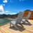 Allurine Foldable Outdoor Adirondack Chair-2088035552
