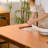 Solid wood refined multi-functional dining table-344182522