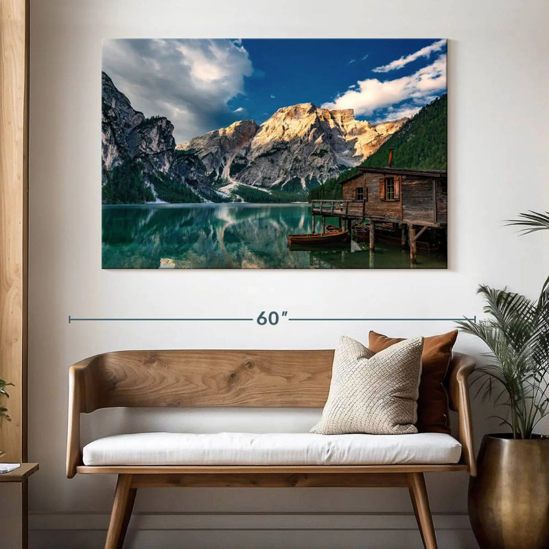 Dolomites d'Alvord Lake Braies