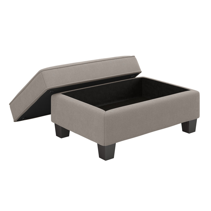 Aquadale Upholstered Armchair with Ottoman, Beige