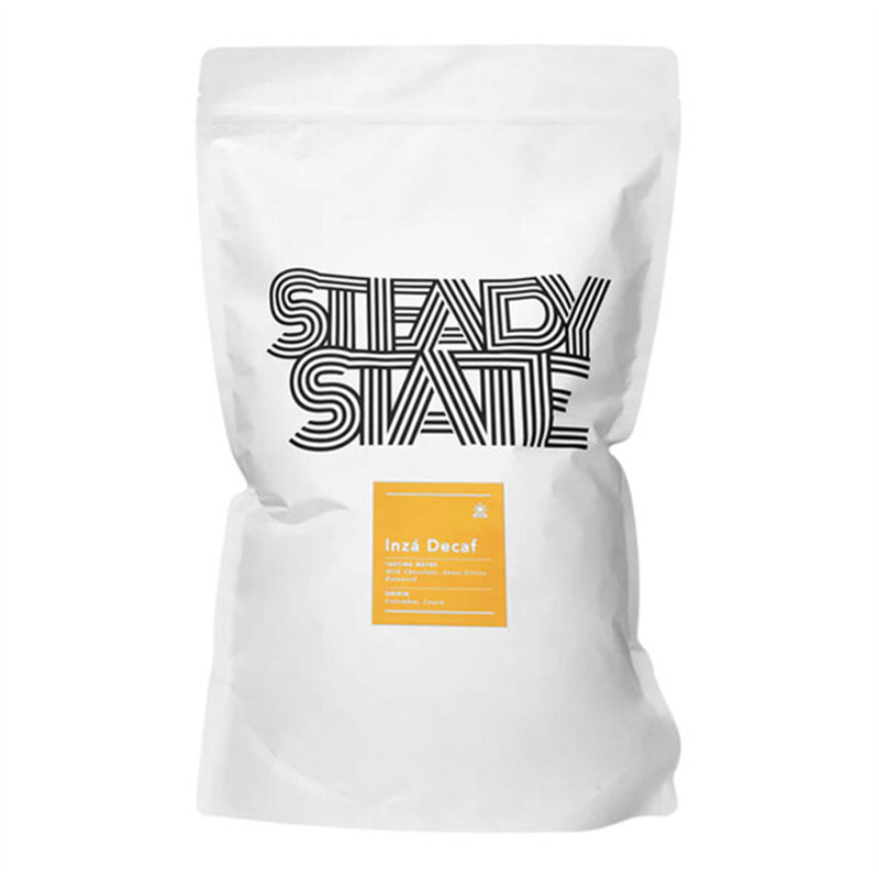 Steady State Roasting Inza Single Origin Whole Bean Decaf Coffee 5 Lb. WS-110SSINDC5LB