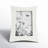 Ashe Neutral Modern Marble Curved Photo Frame-365897514