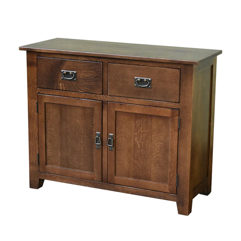Mcmillen Solid Wood Accent Cabinet, Walnut