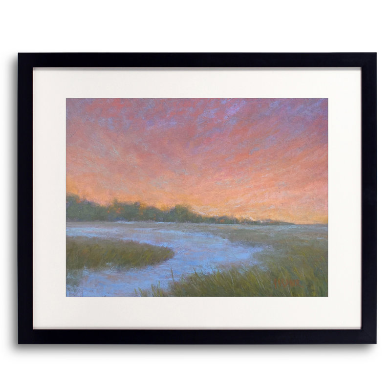 «Morning's Glow» par Dina Gardner, 16" H x 20" W