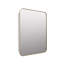 Stainless Steel Recessed Framed Single Door Medicine Cabinet with Adjustable Shelves-98652854