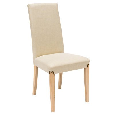 Engebretson 51 cm H Upholstered Linen Accent in Beige
