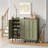 Abril 5-Tier 30 Pairs Shoe Cabinet with Adjustable Shelves-1745481003