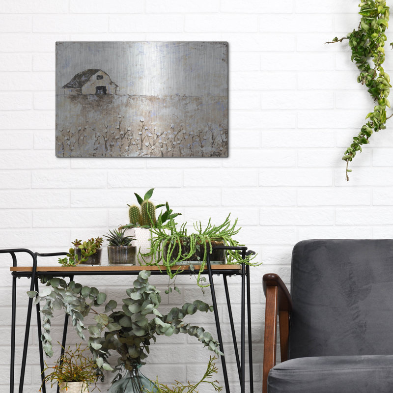 «Cotton Farms» par Britt Hallowell, H 12 po x l 16 po
