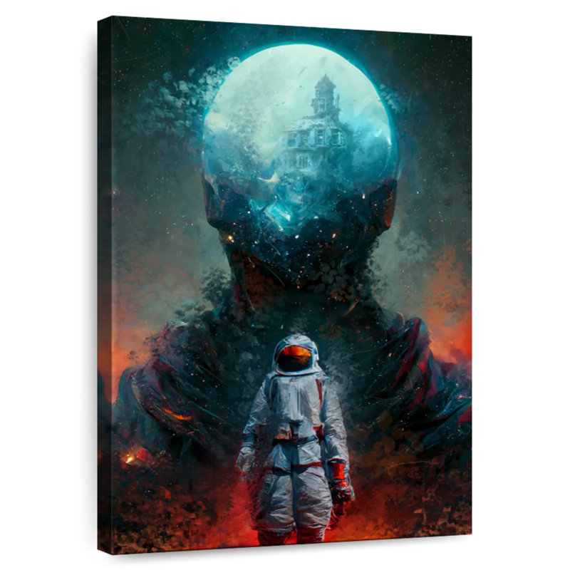 Kelan Escape And Start A New Journey, 39" H x 26" W