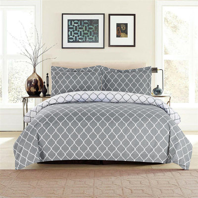 Ambudkar Geometric Shapes Duvet Cover Set with Pillowcases