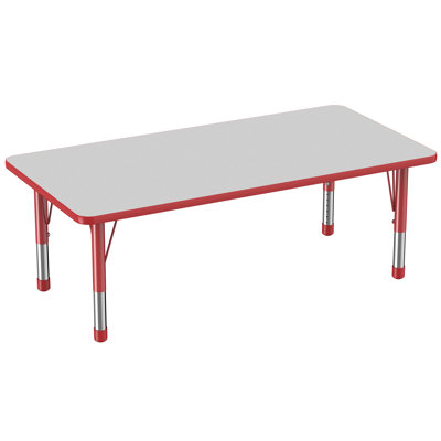 Table d'activité rectangulaire à hauteur ajustable