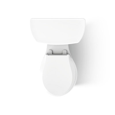 Toilette deux pièces ronde économe en eau 1,28 gallon par chasse Wellworth® (siège non inclus)