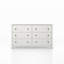 Commode double 6 tiroirs l 52,56 po-9282907