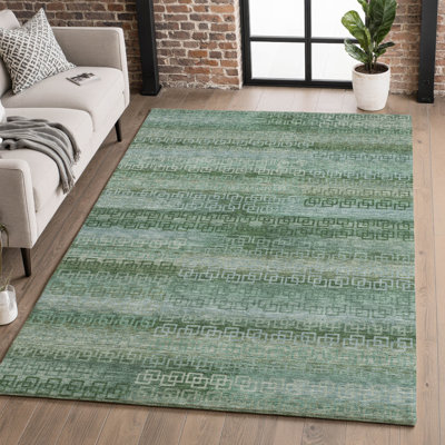 Premium Machine Washable Mayfield Striped Rug