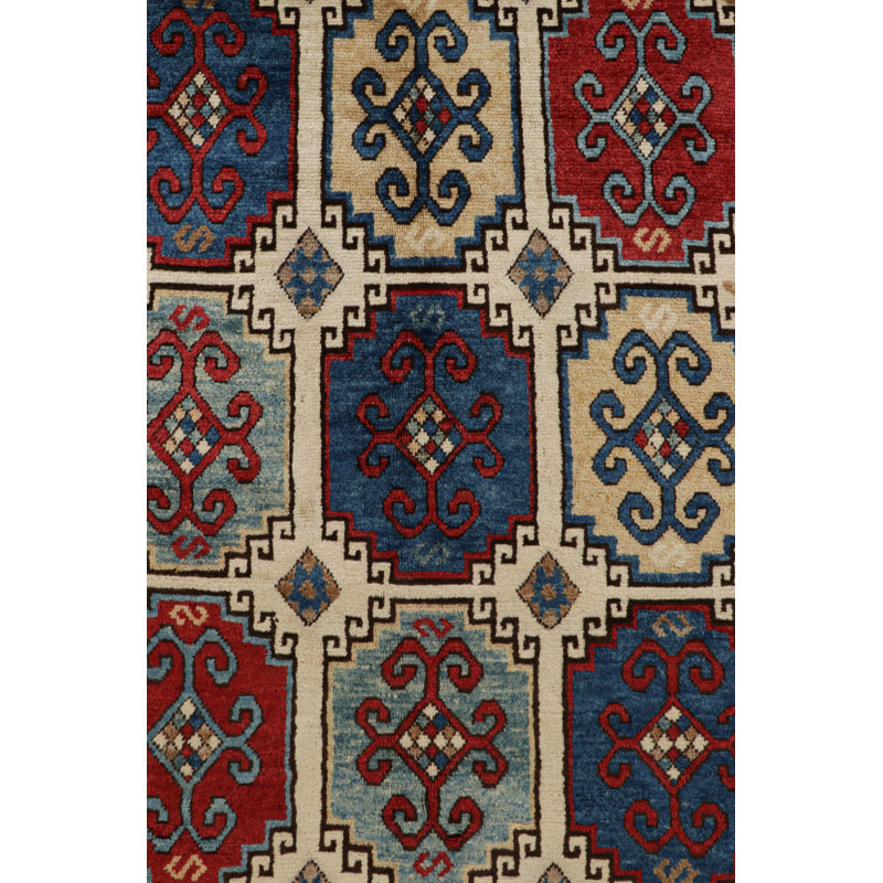 One-of-a-Kind 5’2”x7’7” Hand Knotted Area Rug
