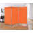 Jimena 102 " W x 71 " H 3 - Panel Steel Folding-2062472362