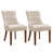 Berenis Tufted Linen Upholstered Elegant Dinning Chair-551275075-571557673