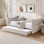 Luxueux lit de jour moderne gigogne escamotable capitonné 1 pièce-336700109-336700144