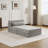 Compression Mahjong Sofa,Convertible Floor Sofa Bed,DIY Boneless Modular Sectional Sofa,No Assembly Required,Circle Fleece Fabric,Oversized Single Seater With 1 Pillow And 1 Ottoman,Lightgrey-2067408426