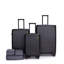 3 pièces, sac de rangement doublé, bagage trois pièces, valises à roulettes, valise de transport légère en ABS, bagage rigide-129108133