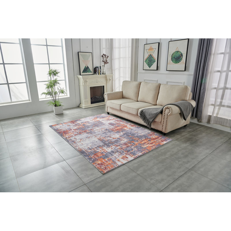 Tapis rectangulaire avec envers antidérapant, Rectangle 4 pi x 6 pi