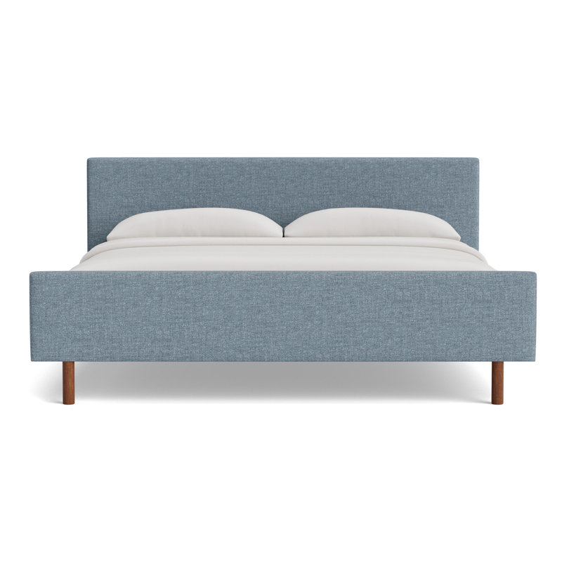 Skinny Fat Bed, Performance Velvet - Denim, California King