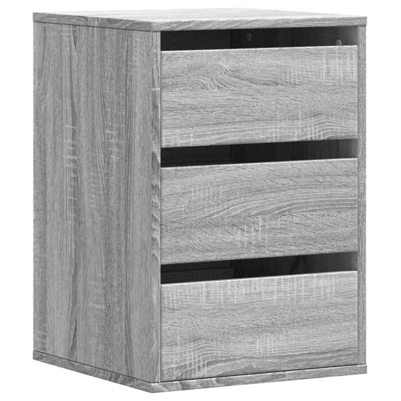 Asmarina Rectangle Accent Chest, Grey Sonoma, 58cm H x 40cm W x 41cm D